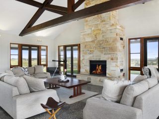 Living Area with Fireplace - Builder in Southern Highlands, NSW